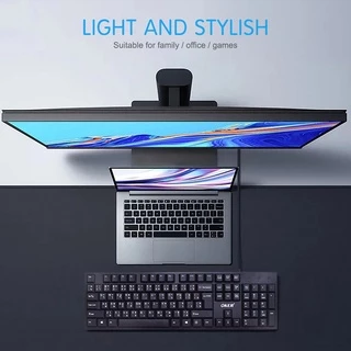 🚀ส่งเร็ว🚀 OKER K-477 KEYBOARD USB คีย์บอร์ด มาตรฐาน ใช้ทน แข็งแรง คีย์ไทย-อังกฤษ ของแท้ #DM 477