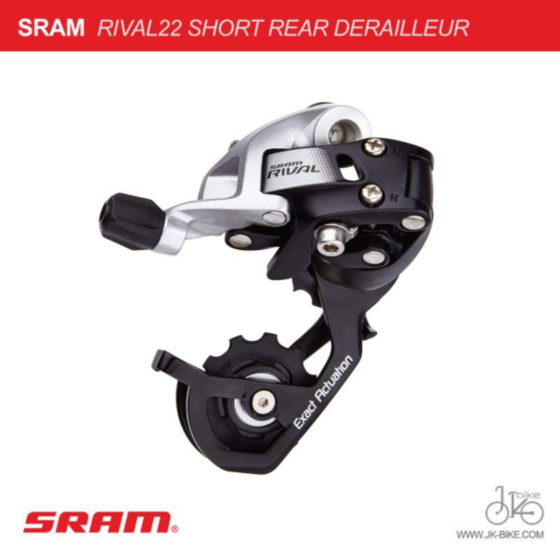 ตีนผีจักรยานเสือหมอบ 11 สปีด SRAM RIVAL22 SHORT REAR DERAILLEUR