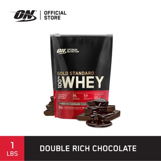 Optimum Nutrition Gold Standard Whey Protein 1 Lbs. เวย์โปรตีน เพิ่มกล้ามเนื้อ ลดไขมัน