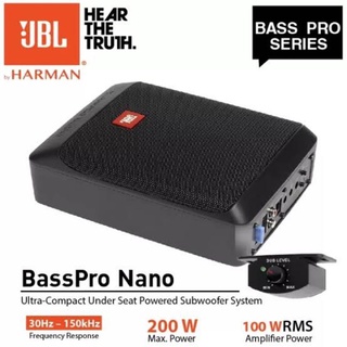 JBL BASSPRONANO SUBBOX เครื่องเสียงติดรถยนต์ ของแท้ 100%