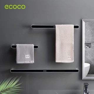 [พร้อมส่ง]Ecoco ราวติดผนัง ราวตากผ้าเช็ดตัว ราวแขวนผ้าในห้องน้ำ ติดผนังไม่ต้องเจาะรู ที่แขวนผ้า