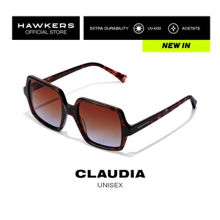 HAWKERS Carey Brown Lilac CLAUDIA Sunglasses for Women, femenine. UV400 Protection. Official product designed in Spain HCLA21CWX0