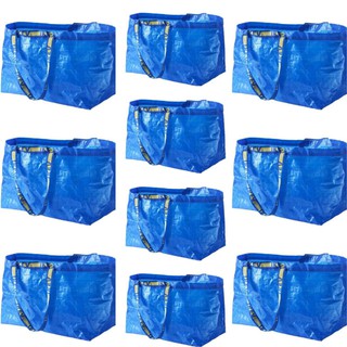 Set ถุง IKEA ขนาดใหญ่ จำนวน 10 ใบ