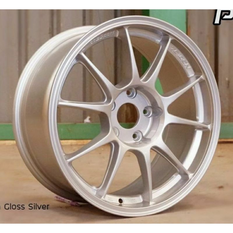 ล้อ Tc105n 17x8 et35 งาน Predator สี TS titan 5รู114  ราคา 4 วง