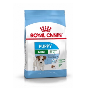 Royal Canin MINI PUPPY 2 kg อาหารลูกสุนัขพันธุ์เล็ก อายุ 2-10 เดือน แบบเม็ด ขนาด 2 kg Exp10/2023