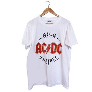 【เสื้อยืดใหม่】เสื้อ ACDC 🔥 ส่งฟรี เท่ ใส่เข้ากับชุดง่าย ราคาถูกมาก พร้อมส่ง