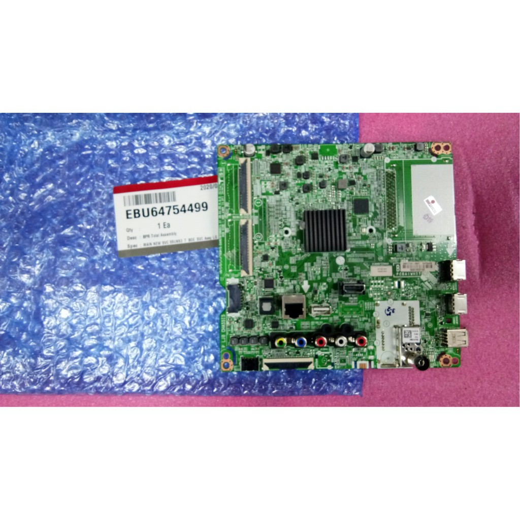 new เมนบอร์ด แอลจี LG 55UK6300 PTE.ATMTLJD พาร์ท  EBU64754499 *ไม่มีประกัน