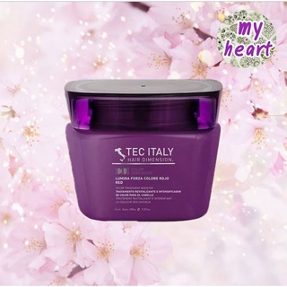 Tec Italy Lumina Forza Colore Red 280 g ทรีทเม้นท์เติมเม็ดสีแดง