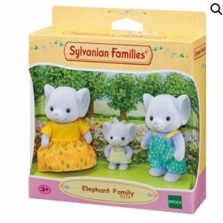 Sylvanian Elephant Family