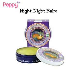 Badger Organic Night-Night Balm Lavender &amp; Chamomile บาล์ม ช่วยให้รู้สึกผ่อนคลายหลับสบาย