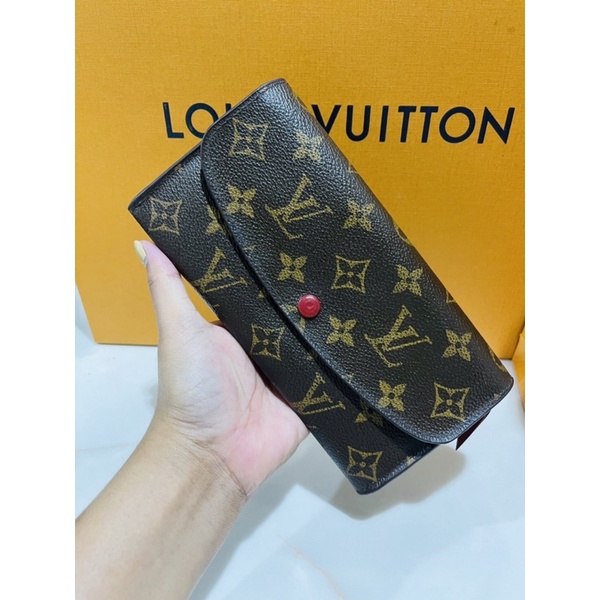 กระเป๋าสตางค์ Lv Monogram Emilie Wallet แท้ 100%