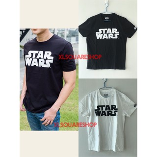 เสื้อยืด Starwars เสื้อยืดสีดำ เสื้อยืดสตาร์วอร์ เสื้อยืดสีขาว สาวอวบใส่ได้ Unisex