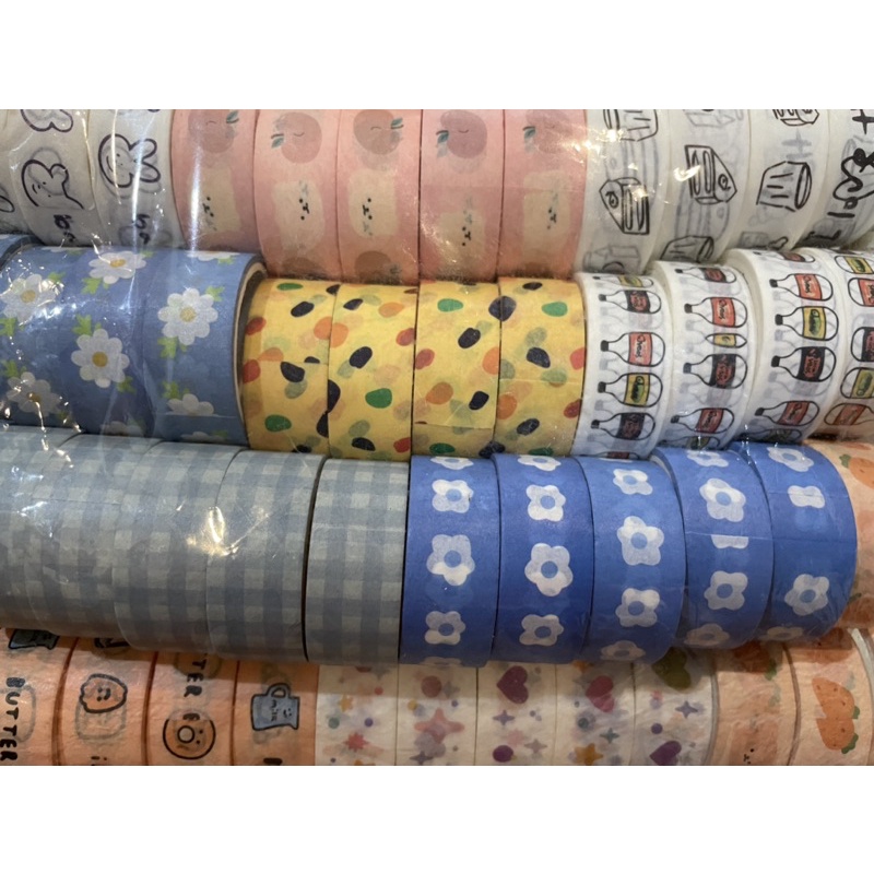 เทปตกแต่ง Marking tape น่ารัก ขนาด 1.5 cm.  3M. เทปวาชิ พร้อมส่ง(ราคาต่อ1ม้วน)
