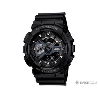 HOT【ต้นฉบับ】GSHOCK GA110 MENS WATCH MILITARY BLACK (OEM) Japan