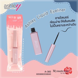 Ashley Lasting Liquid Eyeliner #A383 อายไลเนอร์ น้ำ จุ่ม หัวแข็ง