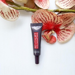 7.5 ml. ผลิต 12/21 ขนาดทดลอง Loreal Revitalift Hyaluronic Acid Plumping Cream Day ลอรีอัล รีไวทัลลิฟท์ ไฮยาลูรอนิค