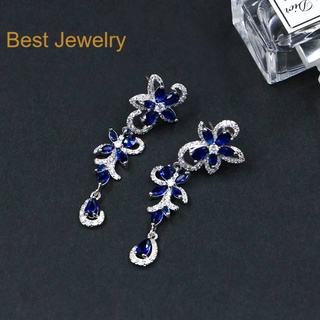 Best Jewelryต่างหูเพชรเกรดพรีเมี่ยม ประกายไฟเทียเท่าเพชรแท้ เครื่องประดับออกงาน เกรดสวย สร้อยเพชร รับ dropship