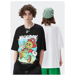 เสื้อยืดใหม่ALAND เสื้อยืด  INFLATION รุ่น NICEDAY TSHIRT_T-SHIRTS-3XL