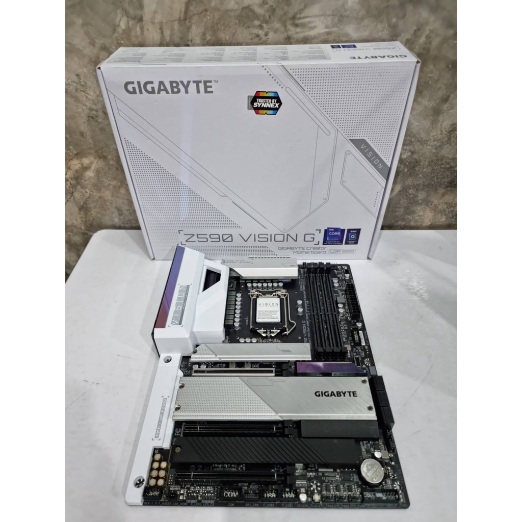 GIGABYTE Z590 VISION G Socket 1200 Gen10-11 สภาพใหม่ๆ