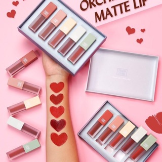 SIVANNA ORCHID LOVE MATTE LIP HF4014 มี5แท่ง