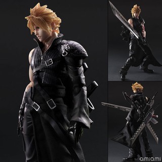 Figma ฟิกม่า Model Figure ฟิกเกอร์ โมเดล Play Arts Kai : Cloud Strife Final Fantasy คราวด์ สตริฟ ไฟนอลแฟนตาซี