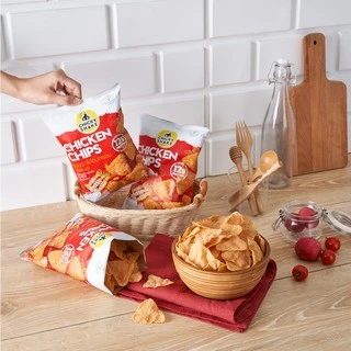 ขนมอกไก่อบกรอบ โปรตีนสูง Chicky Shake ขนมคีโต ขนมคลีน แคลลอรี่ต่ำ Keto ขนมโปรตีน