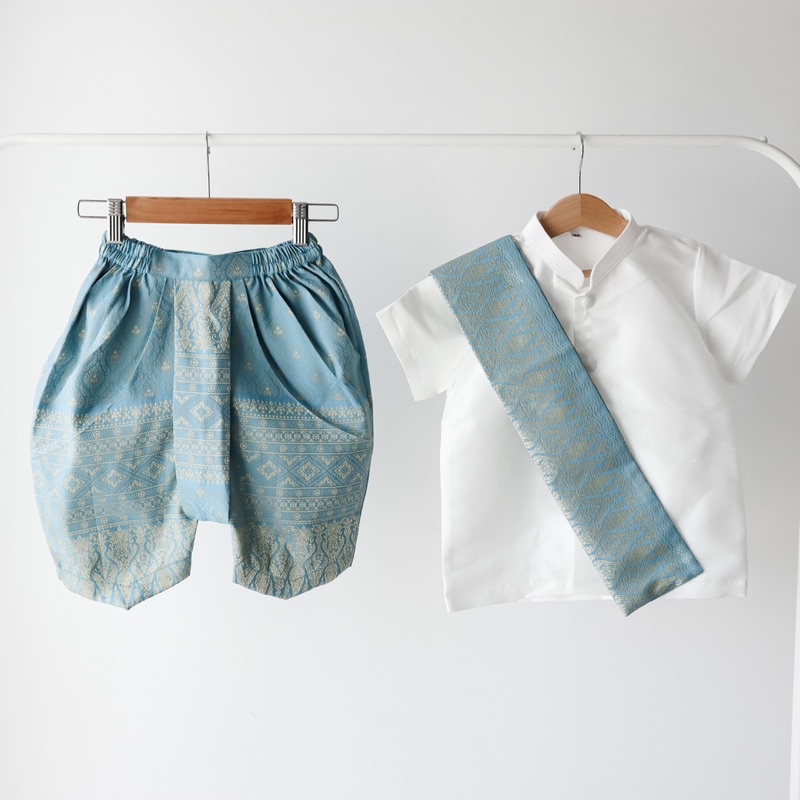 L01 - ชุดไทยเด็กชาย ชุดไทยเด็ก ชุดลอยกระทงเด็ก ชุดสงกรานต์เด็ก ชุดพระราชทานเด็ก ชุดเด็กไปงาน