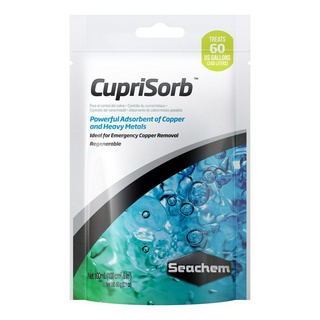 Seachem CupriSorb - วัสดุกรอง ดูดซับโลหะและทองแดง (copper) ประสิทธิภาพสูง (100ml)