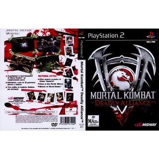 แผ่นเกมส์ PS2 Mortal Kombat Deadly Alliance   คุณภาพ ส่งไว (DVD)