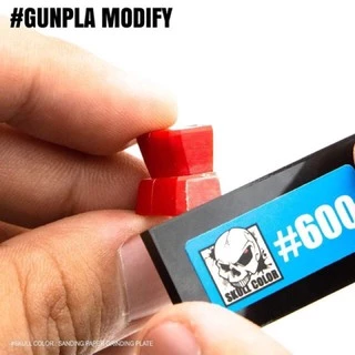 SKULL COLOR แผ่นอะคริลิคจับกระดาษทราย Grinding Plate 8 แผ่น