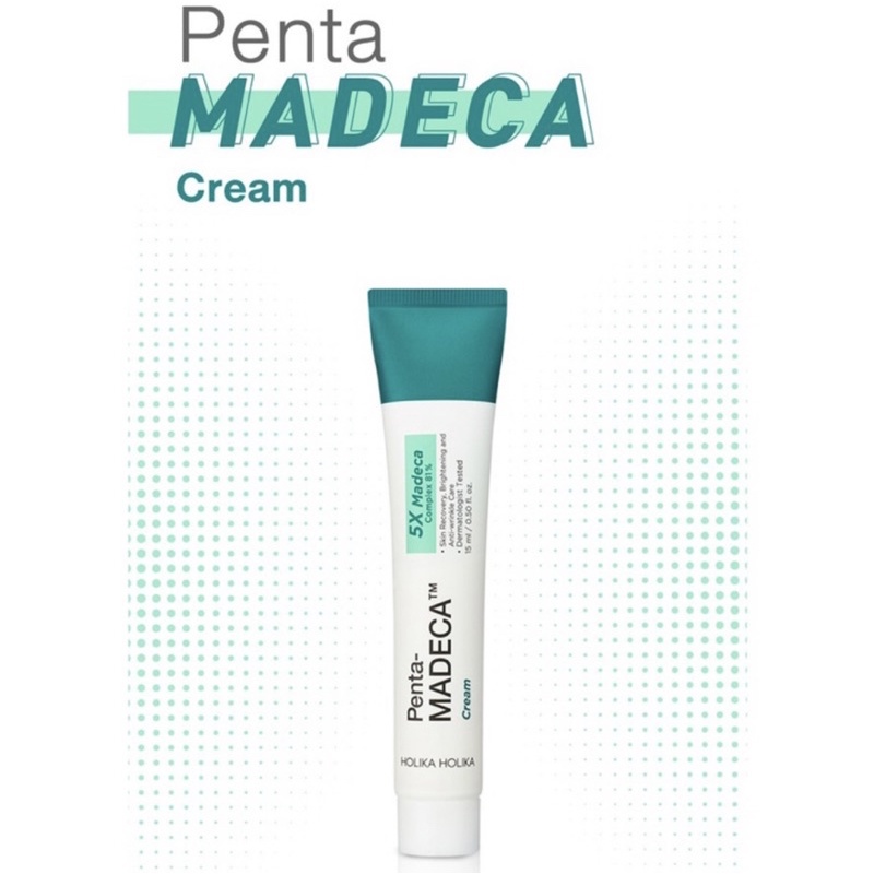 Holika Holika Penta Madeca Cream ครีมกู้ผิวพัง ลดรอยสิว ลดจุดด่างดำ ให้ผิวขาวนุ่มเนียน