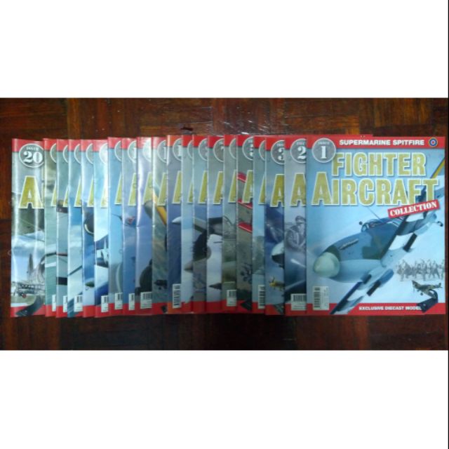 นิตยสาร Fighter Aircraft Collection ฉบับที่ 1 ถึง 20