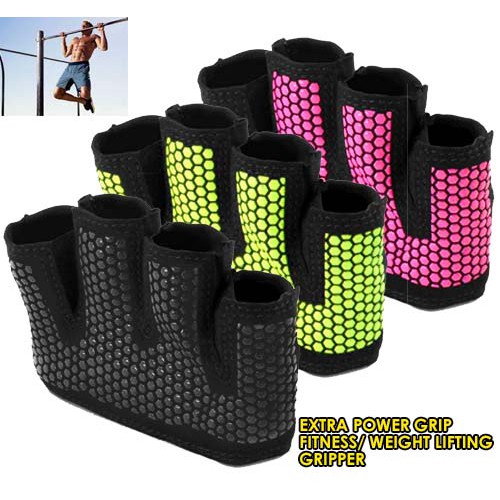 (1 X คู่) SFI, GYM, WEIGHT LIFTING GLOVES, Extra Grip on Palm