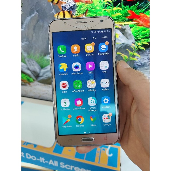 Samsung Galaxy J7 2015 ความจุ16GB ตำหนิ หน้าจอแตก