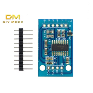 Diymore DC2.6-5.5V ICSG021A HX711 โมดูลเซนเซอร์ AD สําหรับการชั่งน้ําหนัก / เซ็นเซอร์แรงดัน