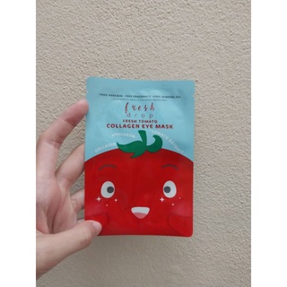 FRESH DROP FRESH TOMATO COLLAGEN EYE MASK เฟรช ดรอป เฟรช โทเมโท คอลลาเจน อาย มาส์ก