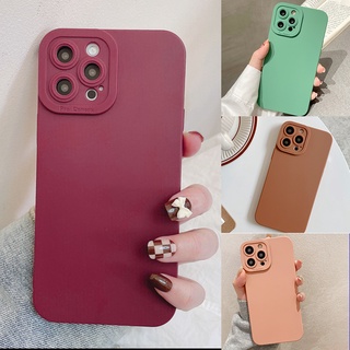 เคสซิลิโคนนิ่ม เนื้อแมตต์ ป้องกันกล้อง กันกระแทก สําหรับ Samsung Galaxy A13 A32 A33 A53 A73 A23 5G A12 4G