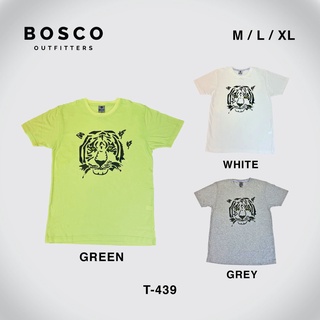 เสื้อยืดคอกลมพิมพ์ลาย BOSCO รุ่น T439-1