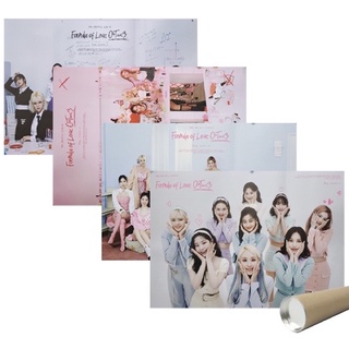 พร้อมส่ง โปสเตอร์Formula of love Twice ver.พร้อมส่งทุกเวอร์