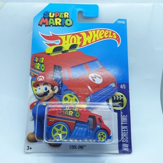 รถเหล็ก Hotwheels COOL-ONE  SUPER MARIO (ib21)