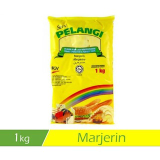 Margarine Seri Pelangi 1kg (เนยเทียม 1 กิโลกรัม)