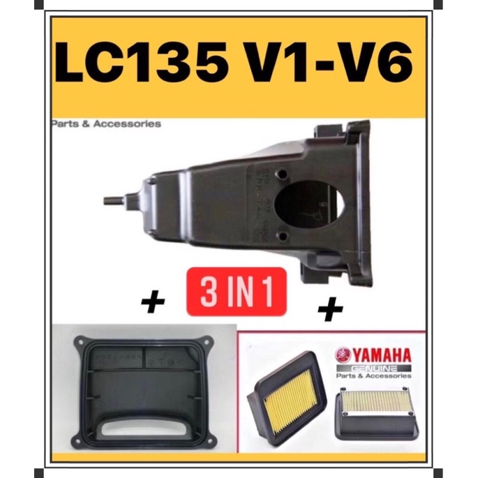 YAMAHA LC135 / LC135-II AIR CLEANER BOX (ST) // LC135 V1 V2 V3 V4 V5 V6 AIR FILTER BOX CLEANER BOX F