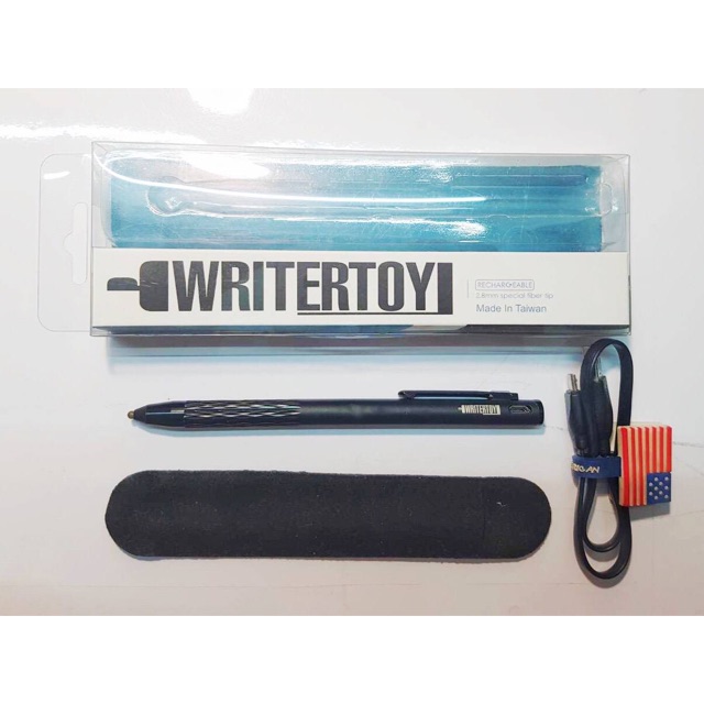 สไตลัสหัวเล็ก 2.8 มม LightSpeed series สี JET BLACK by WriterToy