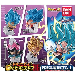 ดร้าก้อนบอล กาชาปอง ของแท้💯% ครบชุด 4 แบบ Dragon Ball Super Warrior Capsule Figure 06 สินค้าจากญี่ปุ่น