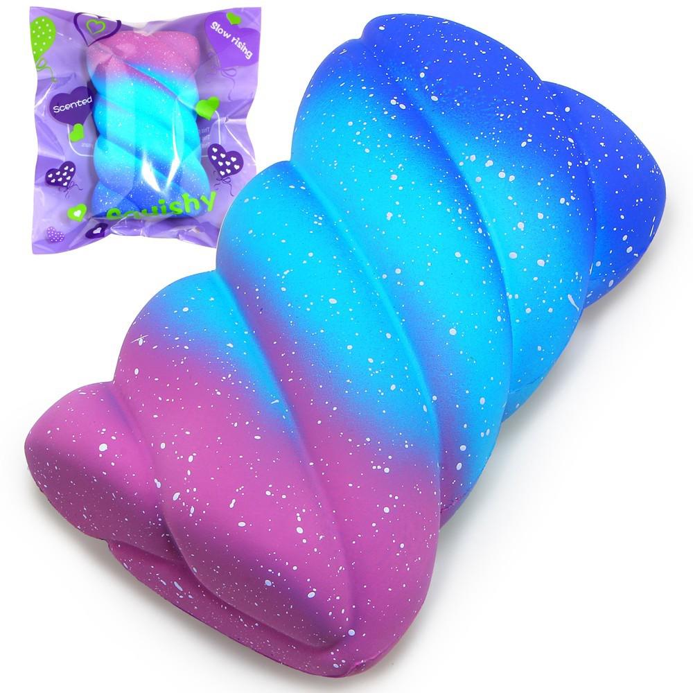 ของเล่นบีบ Squishy ลาย Galaxy Marshmallow