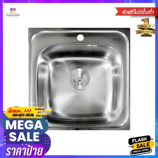 ซิงค์ฝัง 1หลุม KRF KK-01-010H-63BUILT-IN SINK KRF KK-01-010H-63 1B