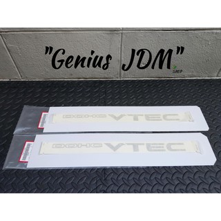 ชุด Sticker DOHC VTEC แท้ เบิก JP แปะข้างรถ ตรงรุ่น Civic EK / Coupe , 100%Genuine