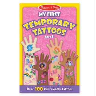 Tattoo 100 ชิ้น สำหรับเด็กผู้หญิง : Melissa and Doug Temporary