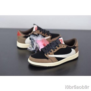 Readystock Travis Scott x Air Jordan 1 Low OG SP “Dark Mocha” CQ4277-001