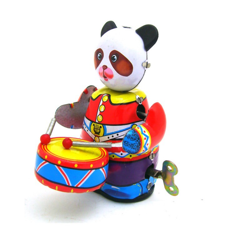 Classic Toy ของเล่นโบราณ ของเล่นสังกะสี ไขลาน MS-498